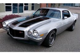 Chevrolet Camaro RS Z28 Coupe 1971 Silver Chevrolet Camaro RS Z28 Coupe 1971 Silver Car for Sale. 522628