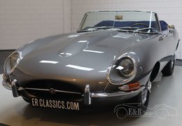 Jaguar E-Type S1 Cabriolet / Roadster 1965 Grey Jaguar E-Type S1 Cabriolet / Roadster 1965 Grey Car for Sale. 531152