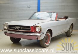 Ford Mustang to be restored Cabriolet / Roadster 1965 Grey Ford Mustang to be restored Cabriolet / Roadster 1965 Grey Car for Sale. 534703