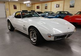 Chevrolet Corvette Stingray Coupe 1969 White Chevrolet Corvette Stingray Coupe 1969 White Car for Sale. 534872
