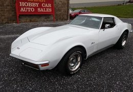 Chevrolet Corvette Stingray T Top Coupe 1972 White Chevrolet Corvette Stingray T Top Coupe 1972 White Car for Sale. 535047