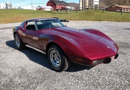 Chevrolet Corvette Stingray Hot Rod Coupe 1976 Red Chevrolet Corvette Stingray Hot Rod Coupe 1976 Red Car for Sale. 535188