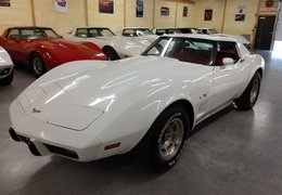 Chevrolet Corvette Coupe 1977 White Chevrolet Corvette Coupe 1977 White Car for Sale. 535615