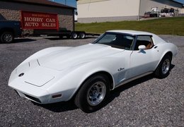 Chevrolet Corvette Stingray T Top Coupe 1974 White Chevrolet Corvette Stingray T Top Coupe 1974 White Car for Sale. 535728