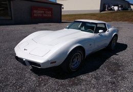 Chevrolet Corvette T-Top Coupe 1977 White Chevrolet Corvette T-Top Coupe 1977 White Car for Sale. 535979