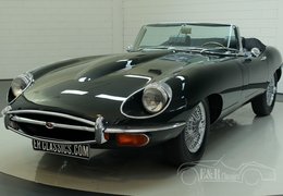 Jaguar E-Type S2 Cabriolet / Roadster 1970 Green Jaguar E-Type S2 Cabriolet / Roadster 1970 Green Car for Sale. 537749