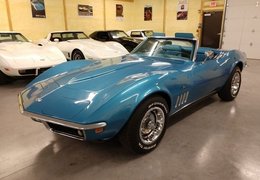 Chevrolet Corvette Stingray Convertible Cabriolet / Roadster 1969 Blue Chevrolet Corvette Stingray Convertible Cabriolet / Roadster 1969 Blue Car for Sale. 537892