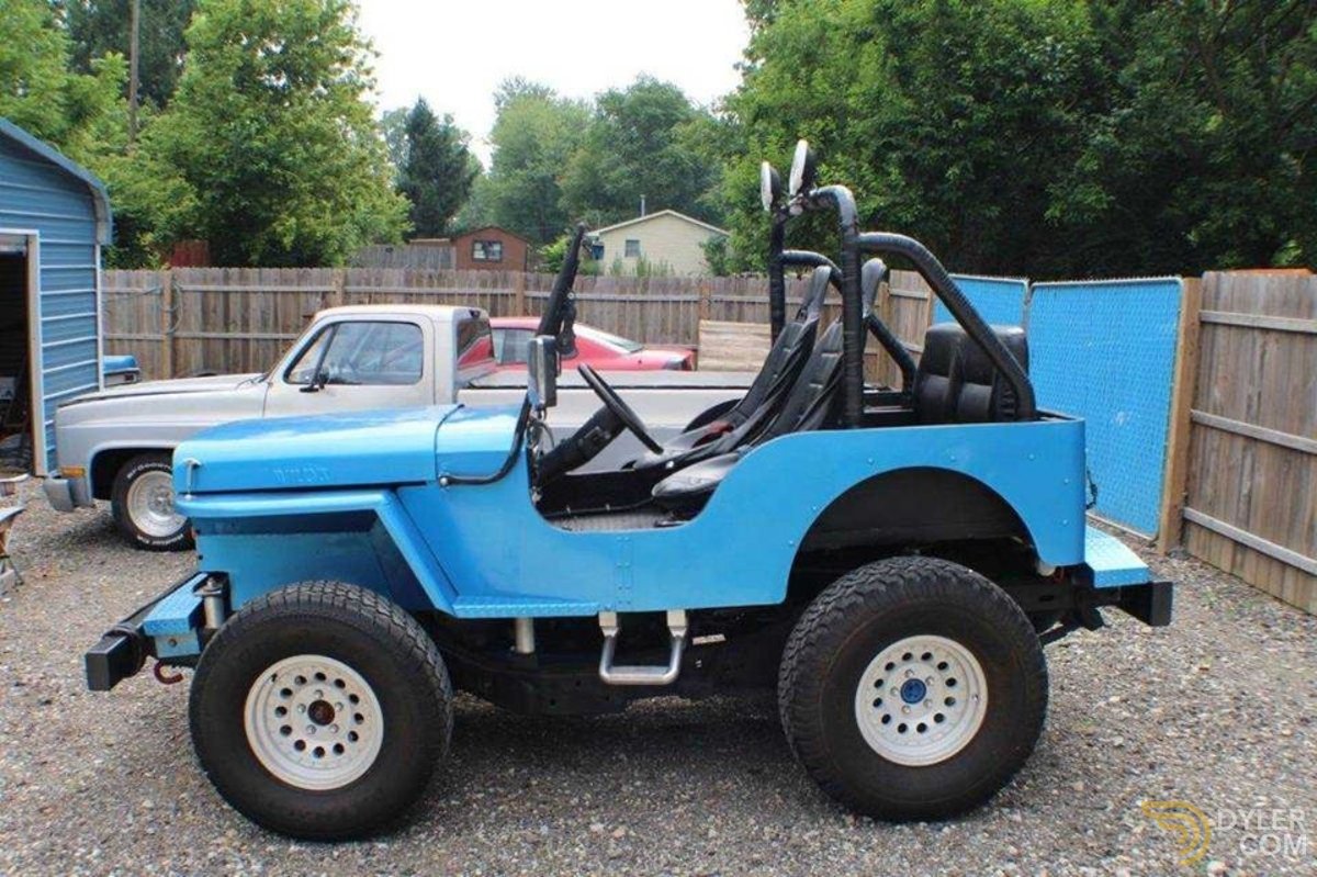 Classic 1948 WillysOverland Jeep CJ2A for Sale Dyler