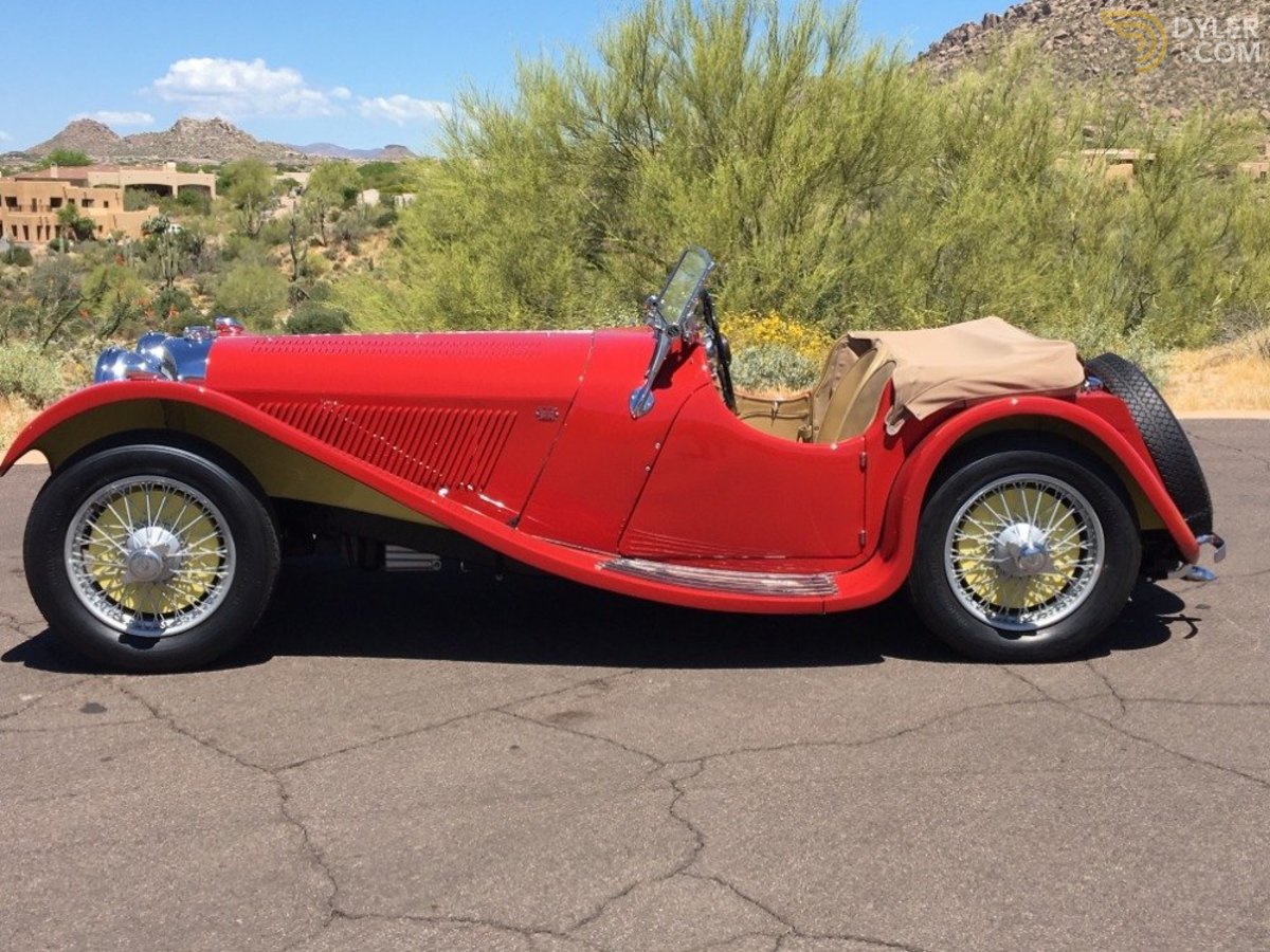 1935 Jaguar SS 100, foto 4