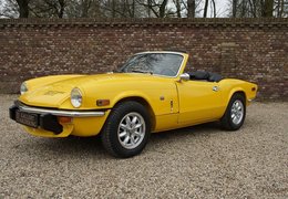 Triumph Spitfire 1500 TC Cabriolet / Roadster 1976 Yellow Triumph Spitfire 1500 TC Cabriolet / Roadster 1976 Yellow Car for Sale. 544408
