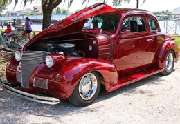 Chevrolet Master 85 Coupe Street Rod Coupe 1939 Red Chevrolet Master 85 Coupe Street Rod Coupe 1939 Red Car for Sale. 544724