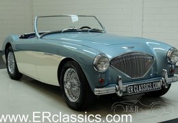 Austin-Healey 100 4 BN2 Cabriolet / Roadster 1955 Blue Austin-Healey 100 4 BN2 Cabriolet / Roadster 1955 Blue Car for Sale. 547701