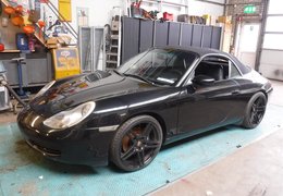 Porsche 996 Carrera Supercharger Convertible Coupe 1999 Black Porsche 996 Carrera Supercharger Convertible Coupe 1999 Black Car for Sale. 547942