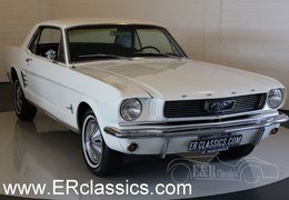 Ford Mustang V8 C-Code Coupe 1966 White Ford Mustang V8 C-Code Coupe 1966 White Car for Sale. 547993