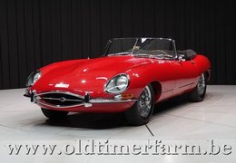 Jaguar E-Type Series 1 Cabriolet / Roadster 1963 Red Jaguar E-Type Series 1 Cabriolet / Roadster 1963 Red Car for Sale. 549192