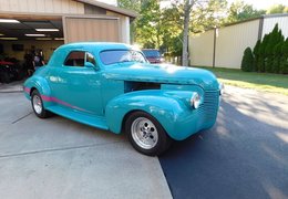 Chevrolet DeLuxe Special Street Rod Coupe 1940 Blue Chevrolet DeLuxe Special Street Rod Coupe 1940 Blue Car for Sale. 551971