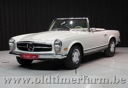 Mercedes-Benz 280 SL Cabriolet / Roadster 1969 White Mercedes-Benz 280 SL Cabriolet / Roadster 1969 White Car for Sale. 552353