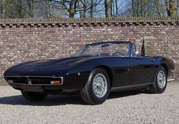 Maserati Ghibli Spider Cabriolet / Roadster 1968 Black Maserati Ghibli Spider Cabriolet / Roadster 1968 Black Car for Sale. 554717
