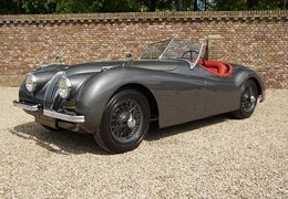 Jaguar XK 120 3.4 OTS Cabriolet / Roadster 1952 Grey Jaguar XK 120 3.4 OTS Cabriolet / Roadster 1952 Grey Car for Sale. 554795