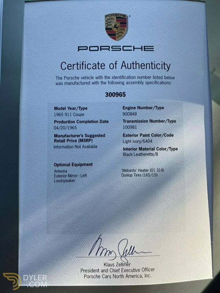 1965 Porsche 911, foto 9