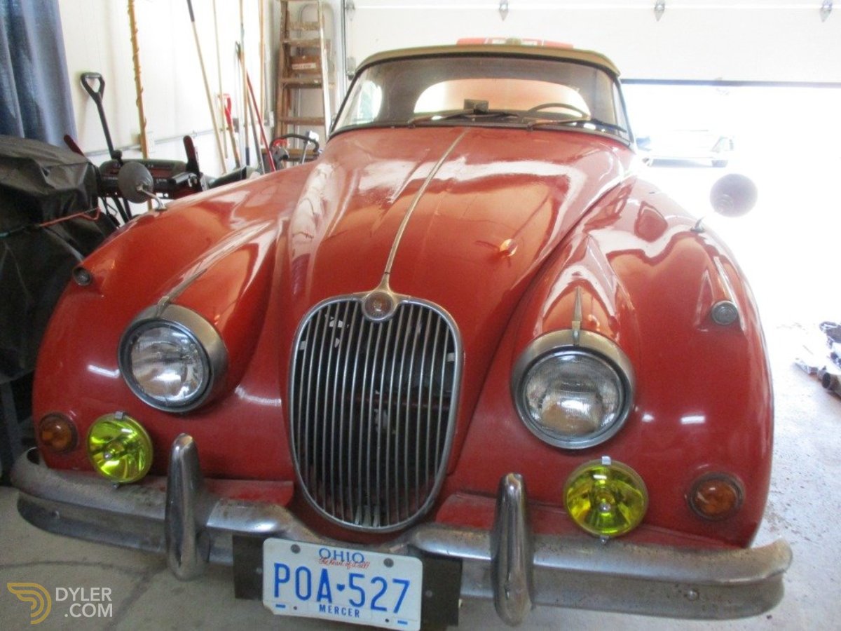 1959 Jaguar XK 150 Roadster, foto 1
