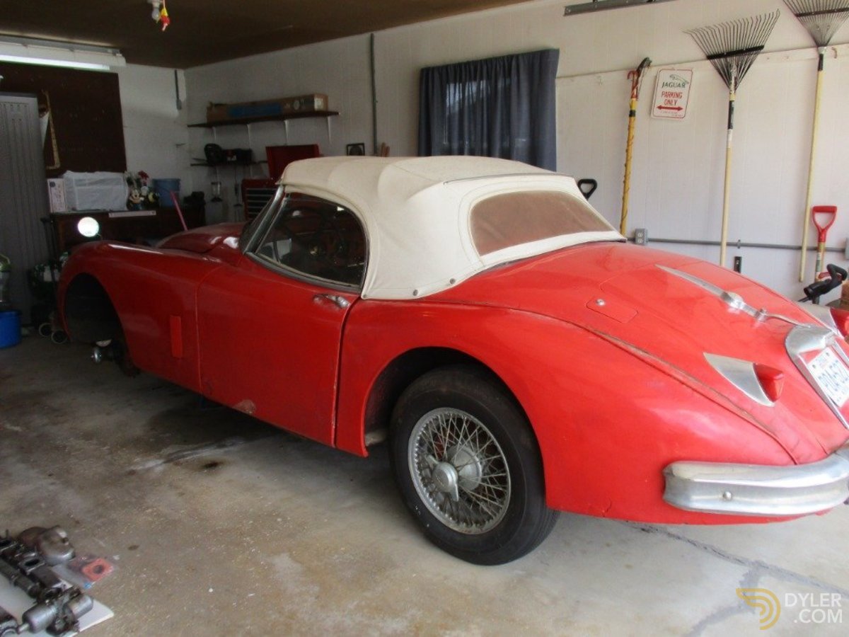 1959 Jaguar XK 150 Roadster, foto 3