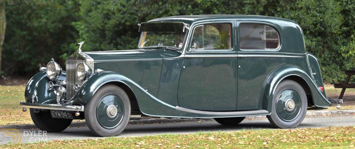 1938 Rolls-Royce 25/30 H.J. Mulliner Saloon, foto 2