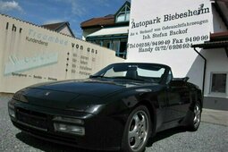 Porsche 944 Cabrio S2 dt. Fzg. Cabriolet / Roadster 1991 Nero