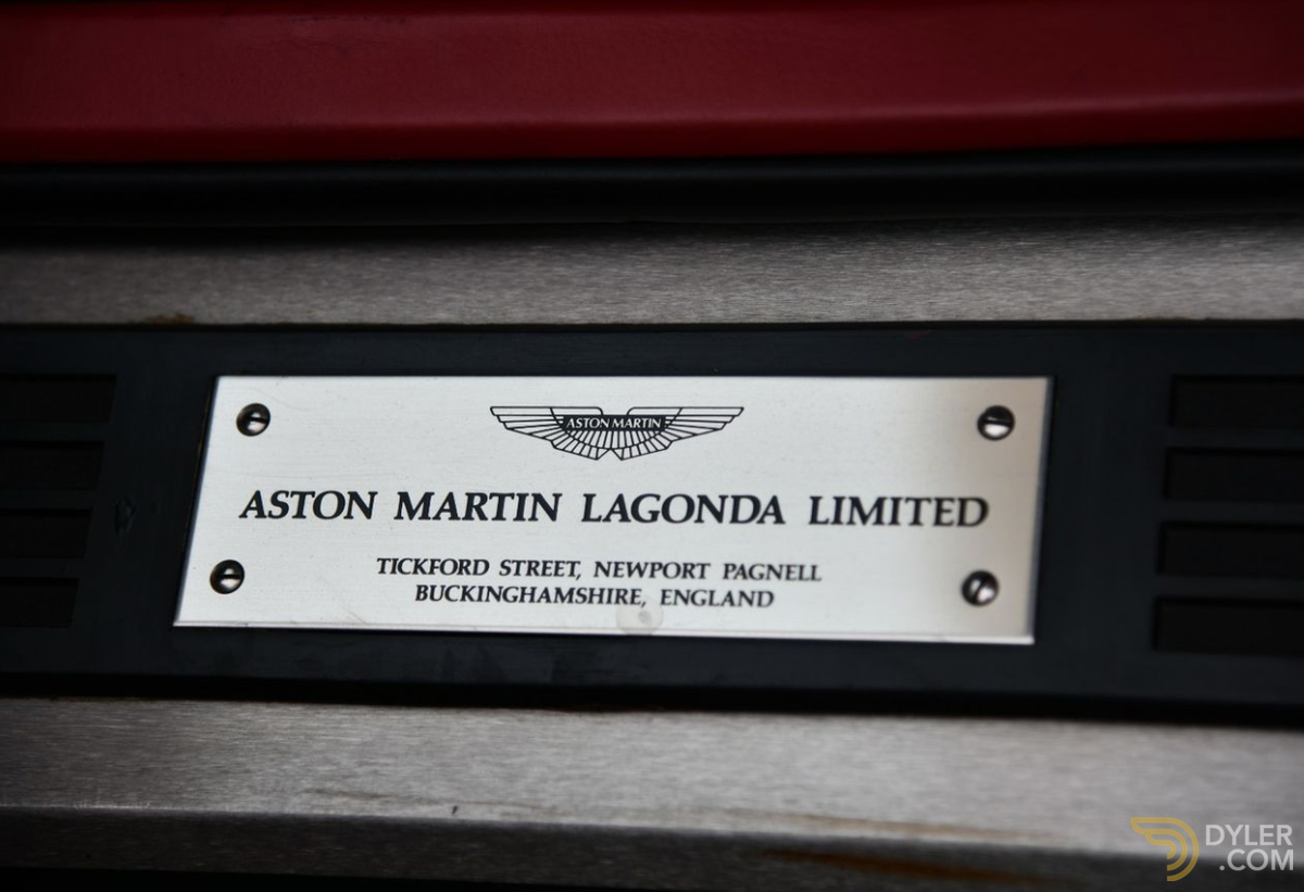 1990 Aston Martin Virage Coupe, foto 12