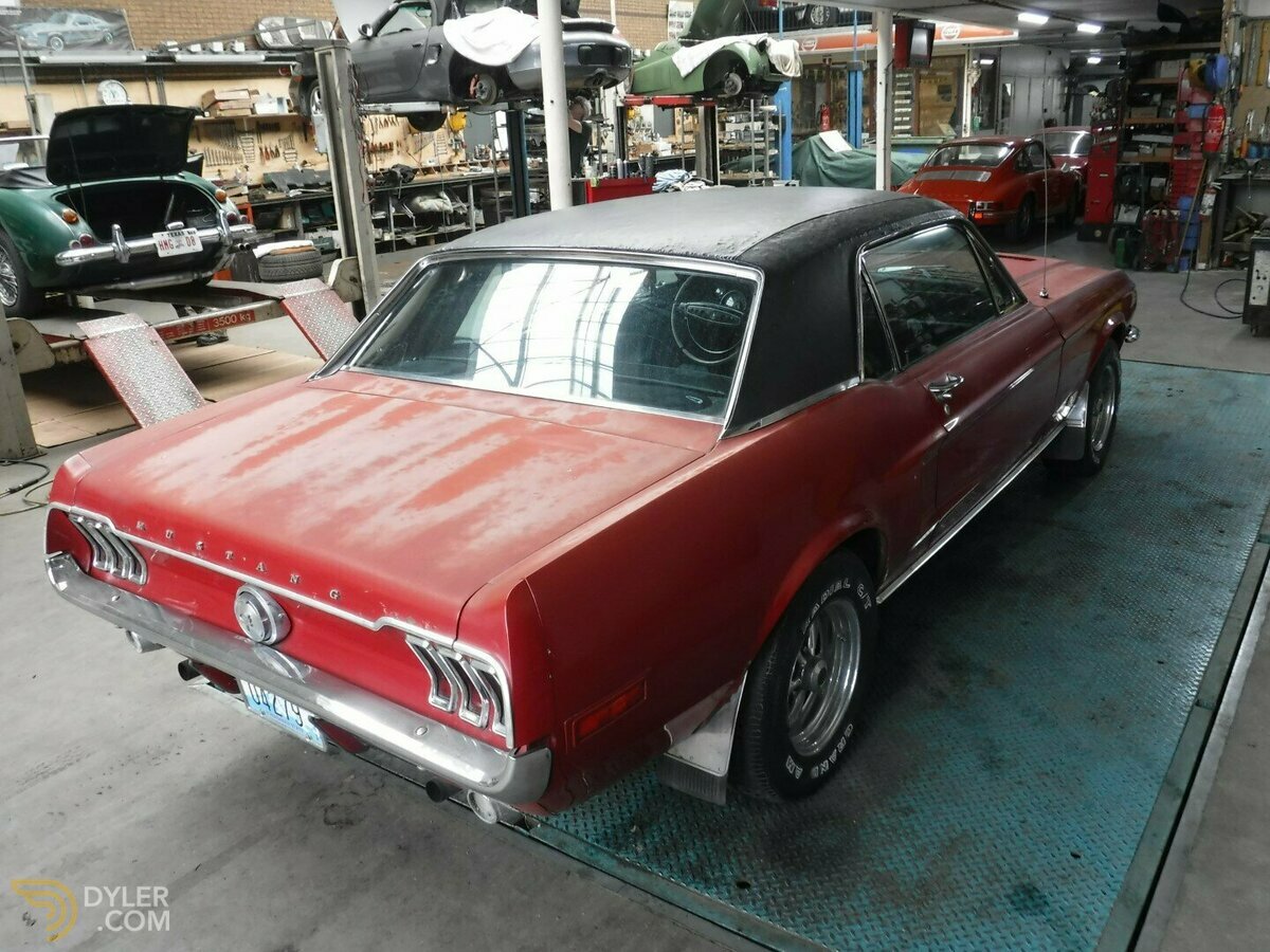 1968 Ford Mustang J Code, foto 4