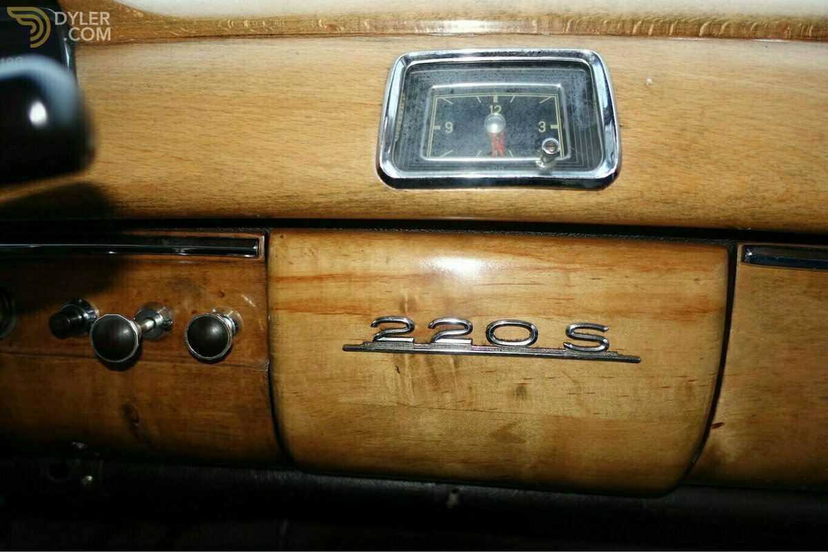 1957 Mercedes-Benz 220S Ponton W180 Oldtimer H-Kennz. fahrbereit, foto 5