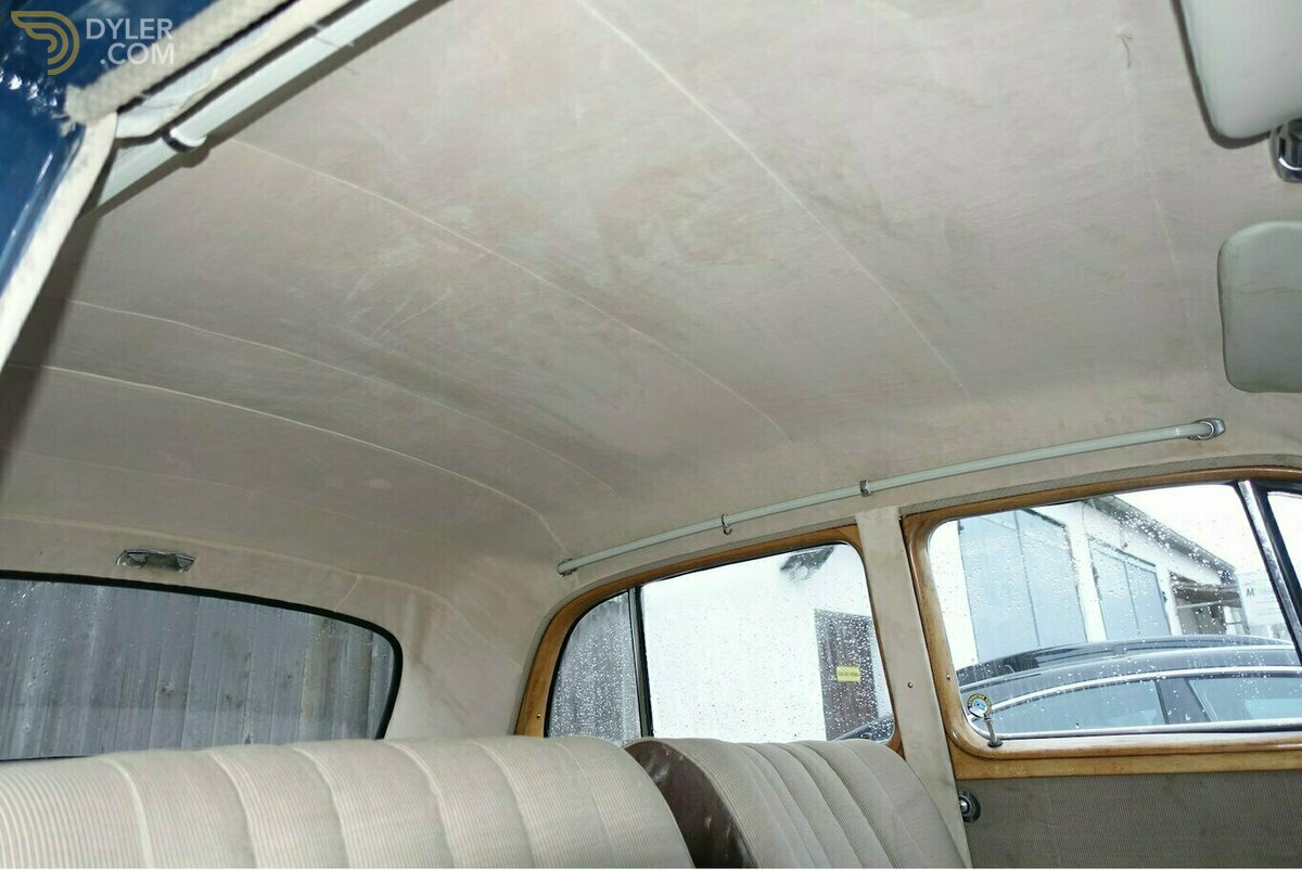 1957 Mercedes-Benz 220S Ponton W180 Oldtimer H-Kennz. fahrbereit, foto 10