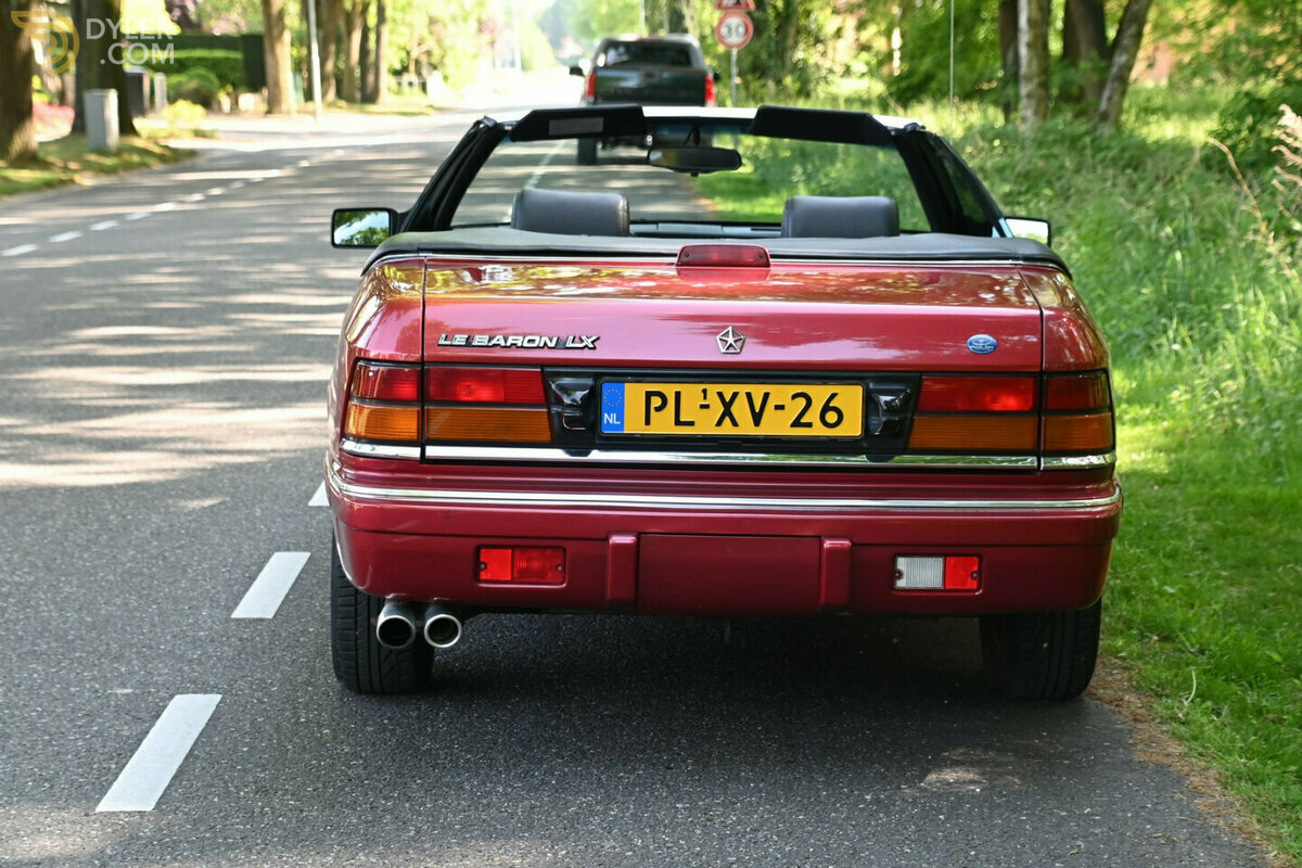1996 Chrysler Le Baron Convertible, foto 4