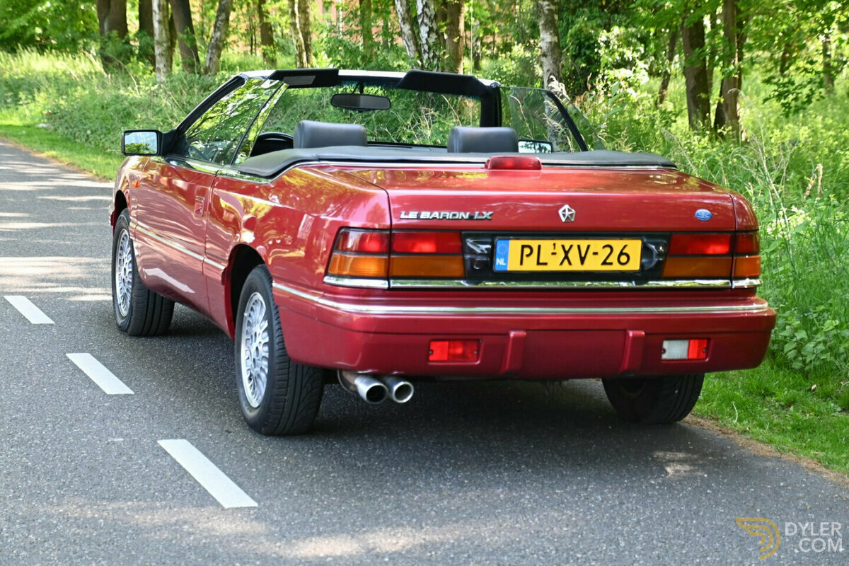 1996 Chrysler Le Baron Convertible, foto 8