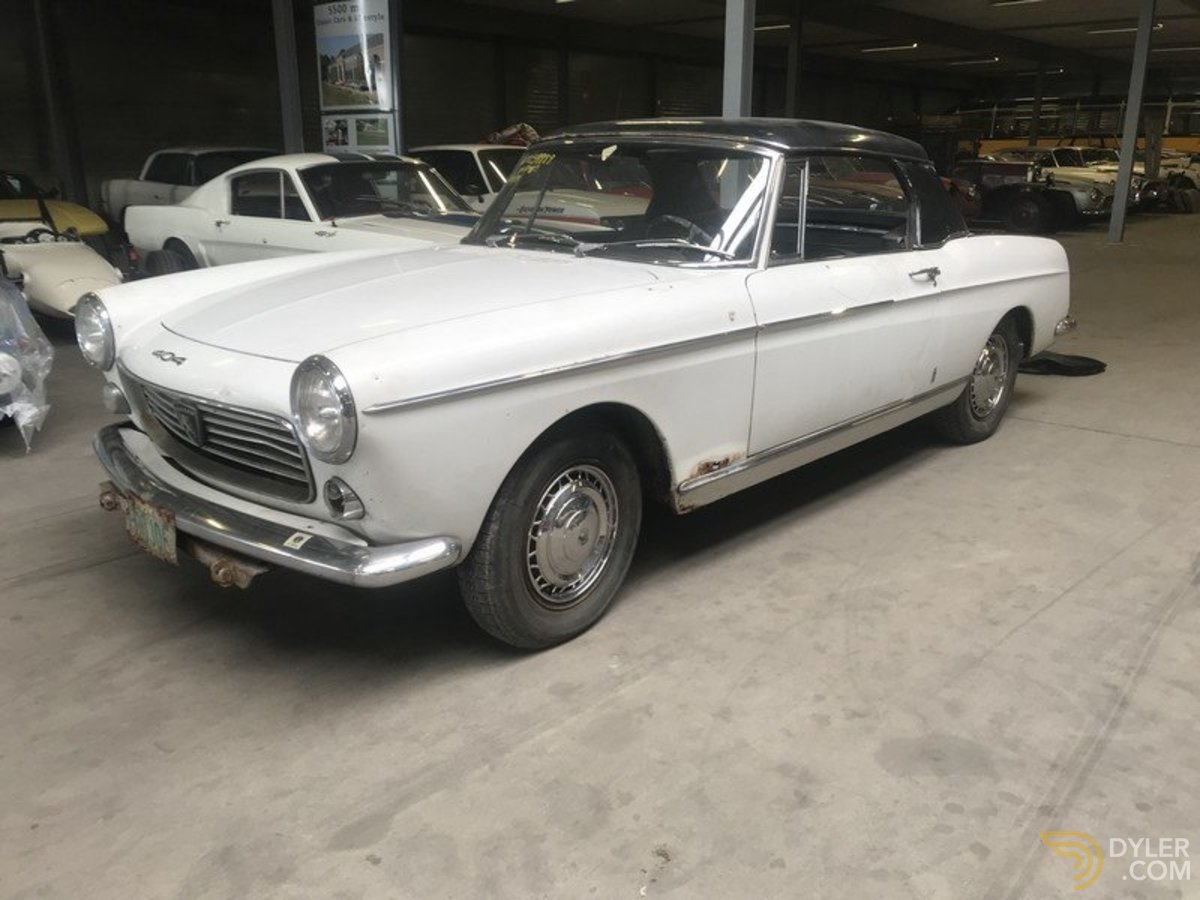 Classic 1963 Peugeot 404 Convertible For Sale Price 23 500 Eur Dyler