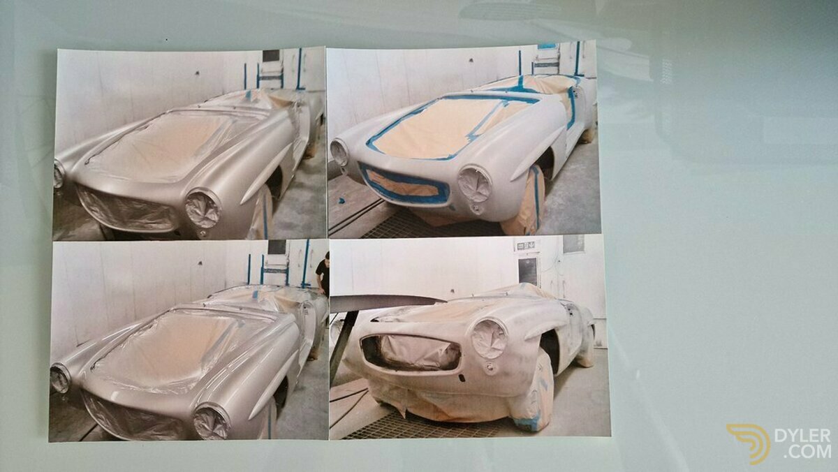 1955 Mercedes-Benz 190 SL Cabriolet, foto 3