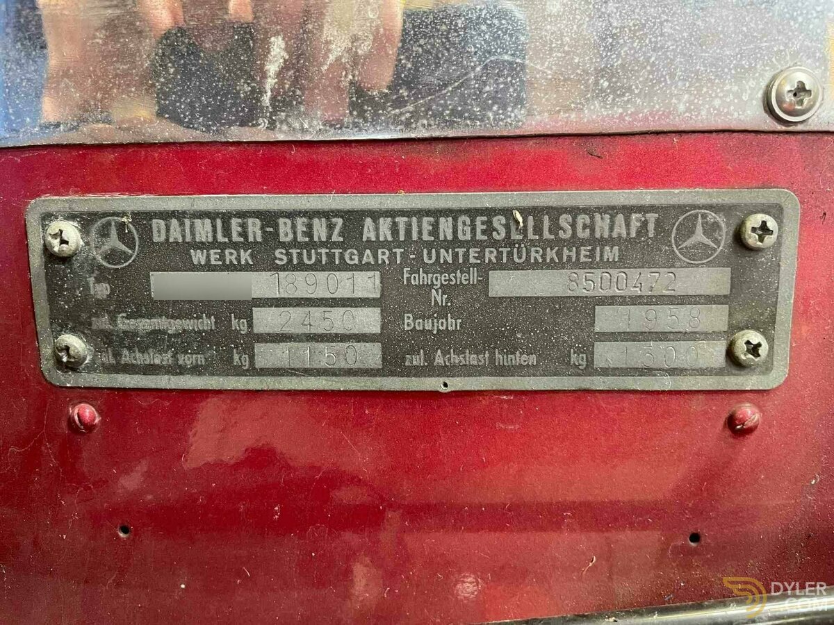 1958 Mercedes-Benz 300, foto 7