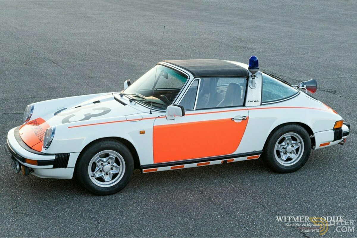 1976 Porsche 911 Targa '76 Rijkspolitie Alex 33, foto 2