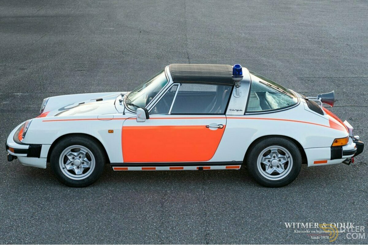 1976 Porsche 911 Targa '76 Rijkspolitie Alex 33, foto 3