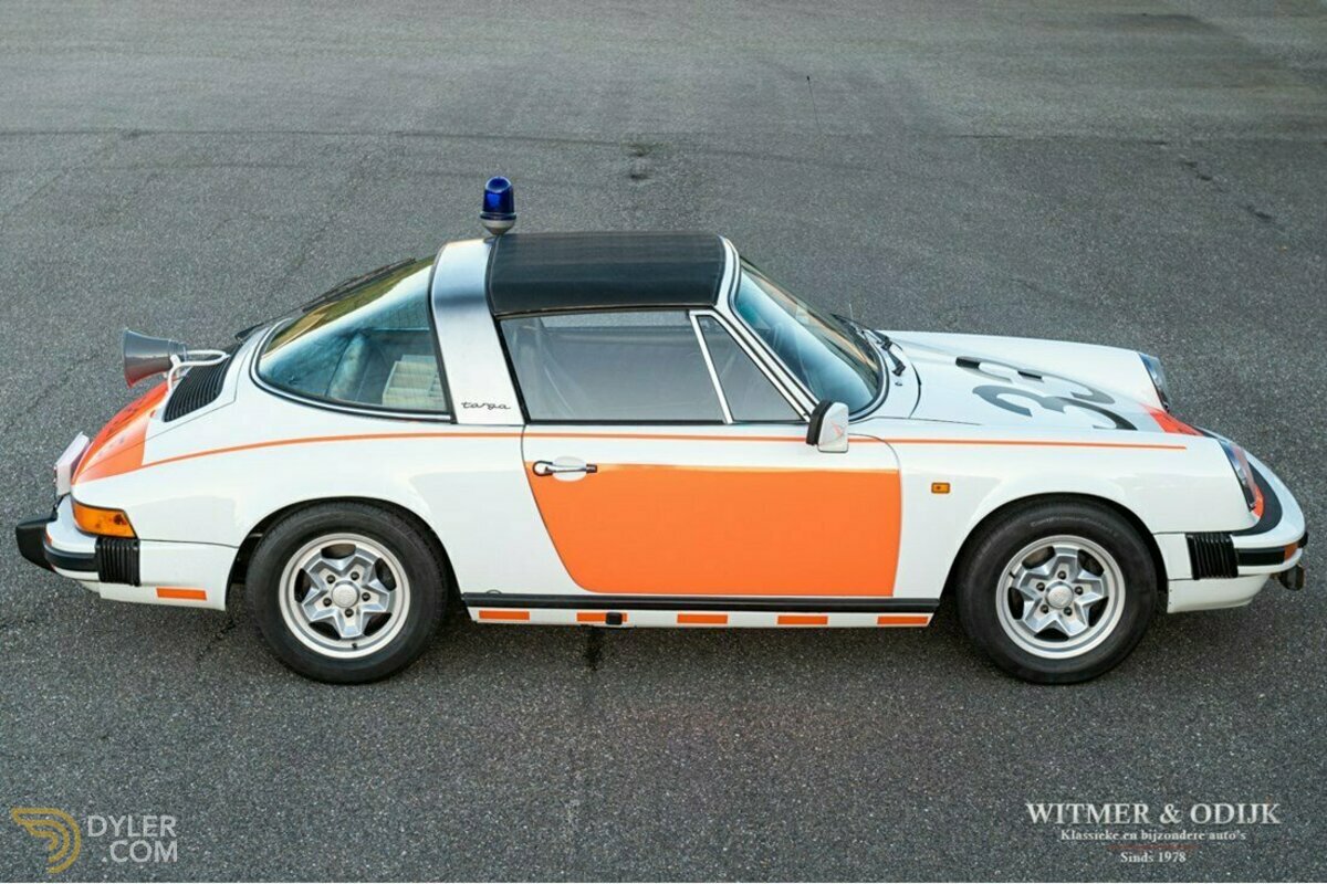 1976 Porsche 911 Targa '76 Rijkspolitie Alex 33, foto 4