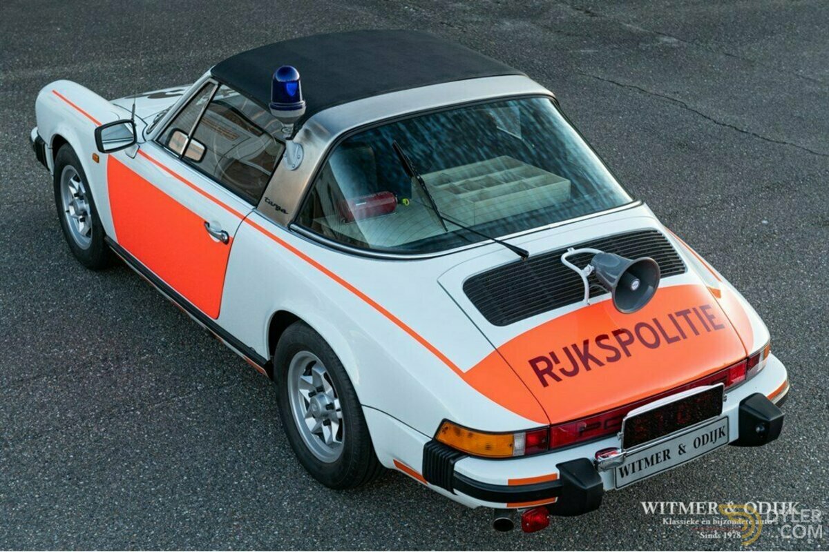 1976 Porsche 911 Targa '76 Rijkspolitie Alex 33, foto 5