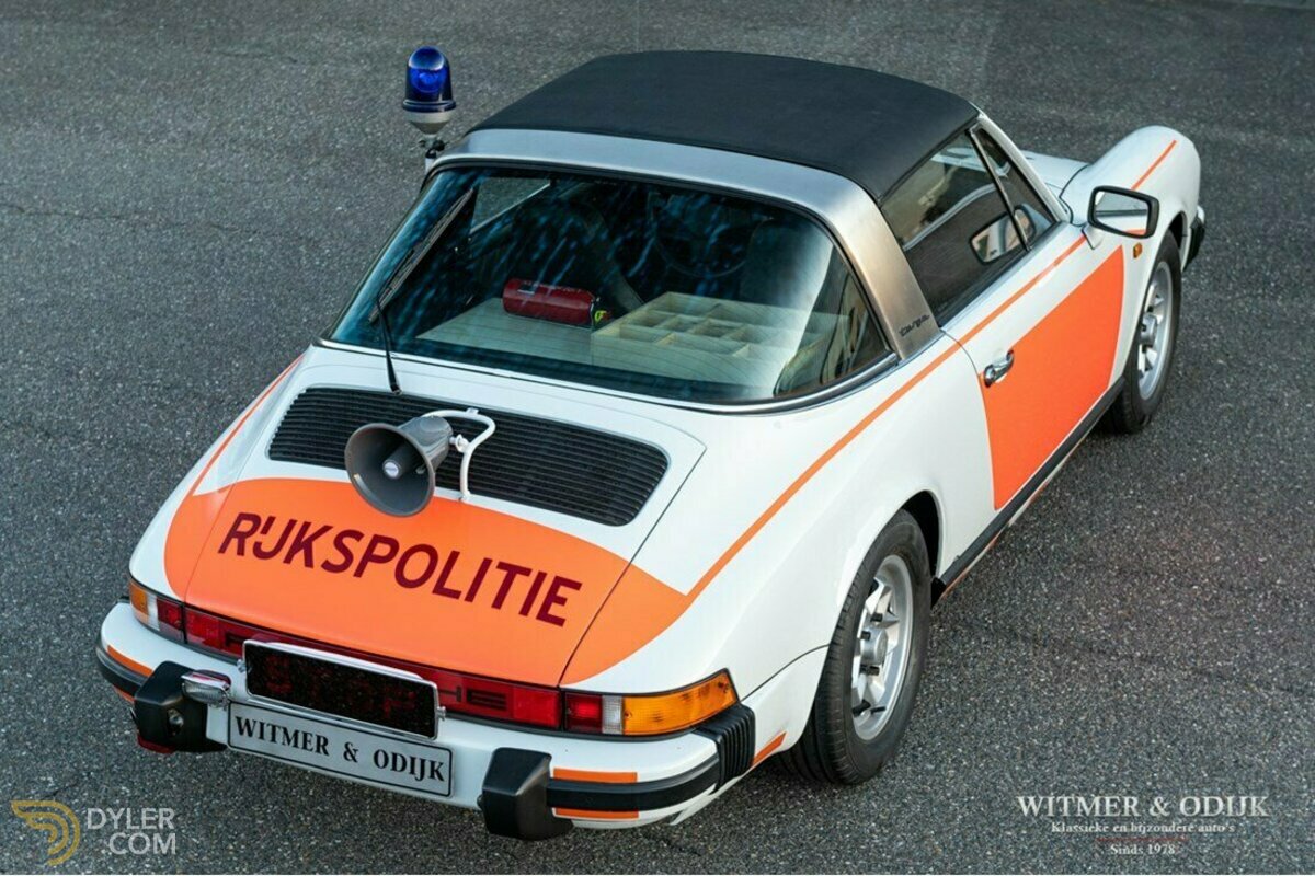 1976 Porsche 911 Targa '76 Rijkspolitie Alex 33, foto 7
