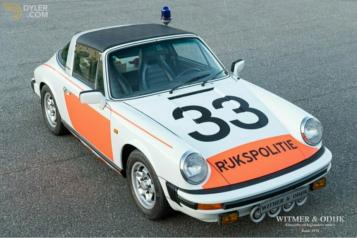 1976 Porsche 911 Targa '76 Rijkspolitie Alex 33, foto 8