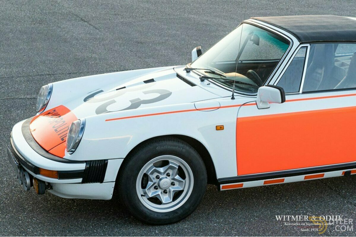 1976 Porsche 911 Targa '76 Rijkspolitie Alex 33, foto 10