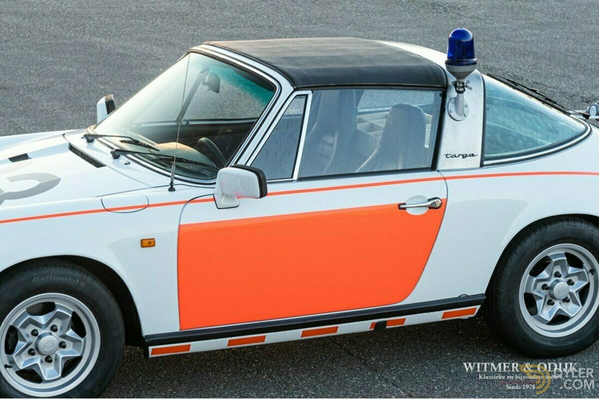 1976 Porsche 911 Targa '76 Rijkspolitie Alex 33, foto 11
