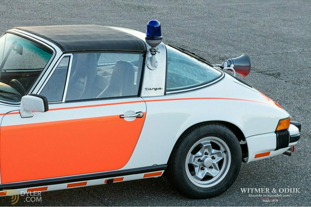 1976 Porsche 911 Targa '76 Rijkspolitie Alex 33, foto 12