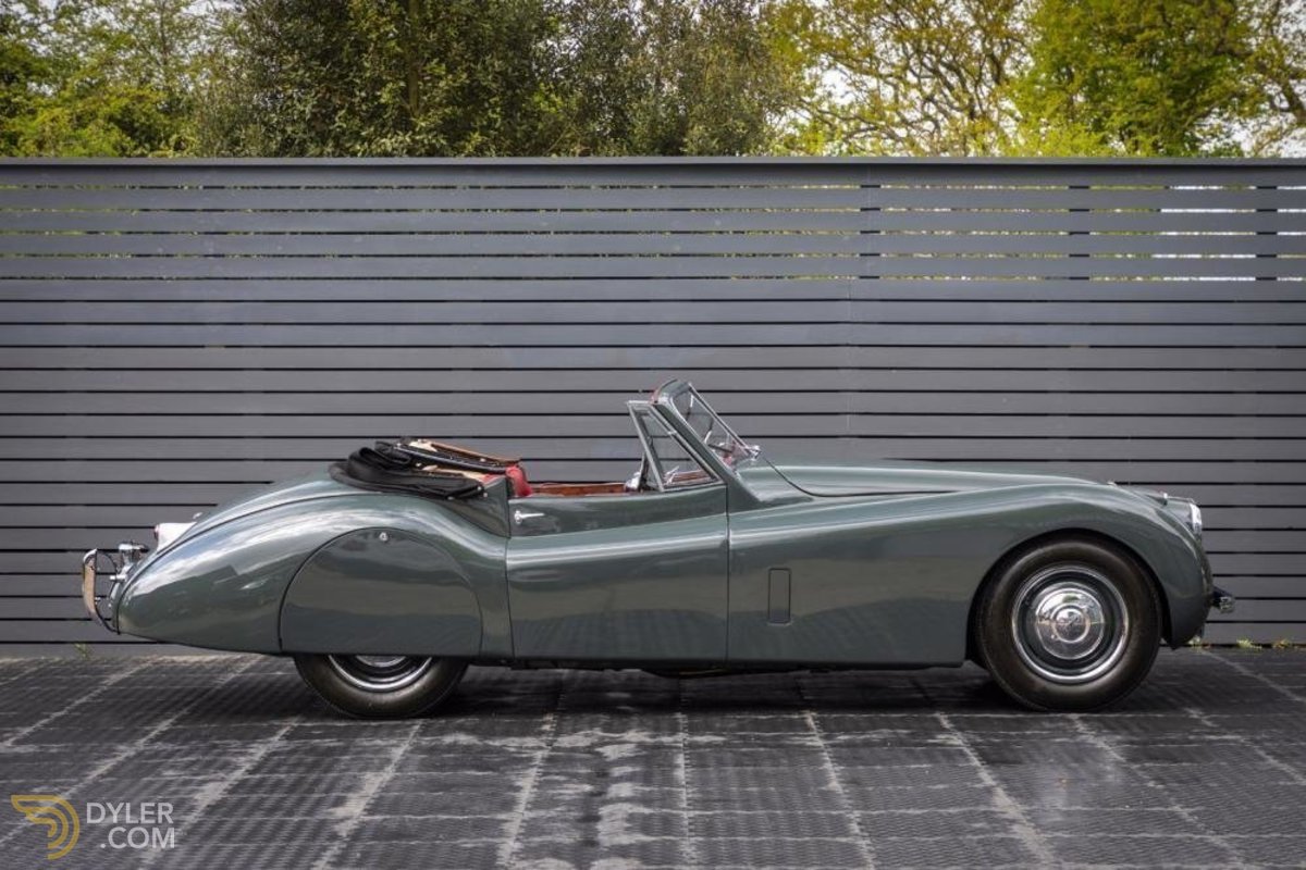 1953 Jaguar XK 120 DHC, foto 4