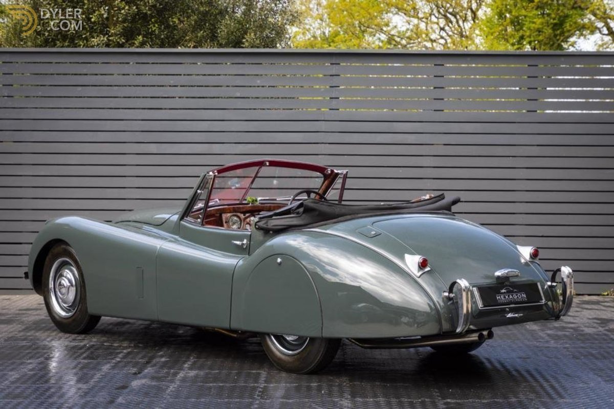 1953 Jaguar XK 120 DHC, foto 2