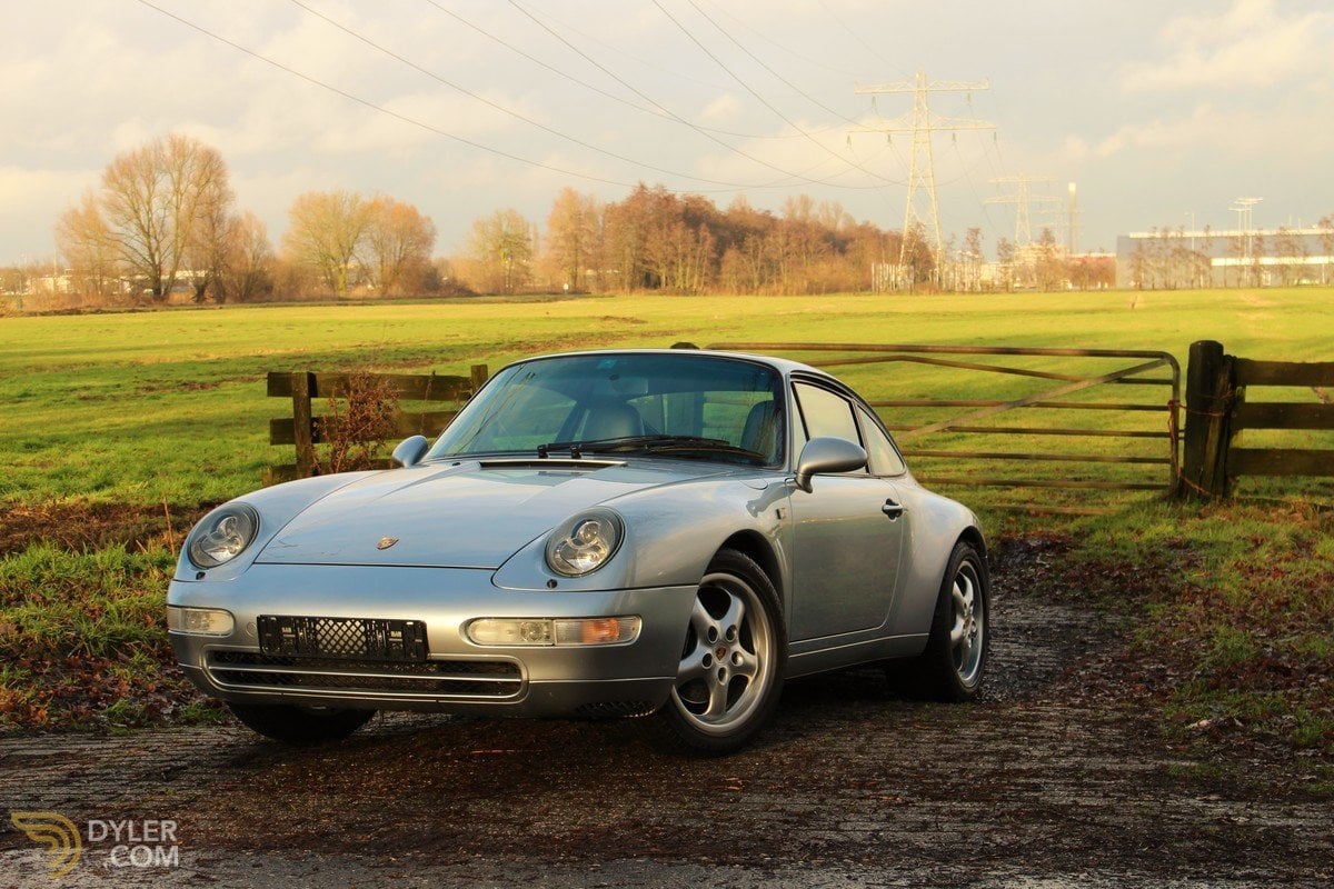 Porsche 993 Coupe 1994 Silver Car for Sale.