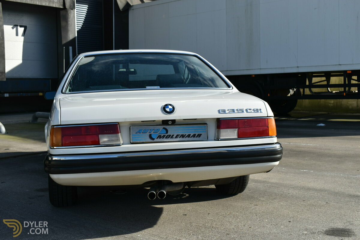 1980 BMW 635CSi Automatic, foto 3